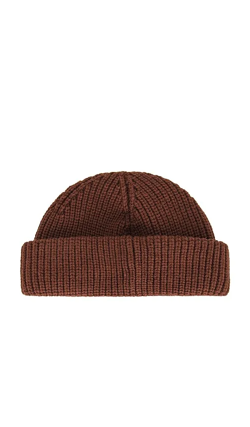 Barbour Mosely Beanie Hat in Brown - Barbour - Modalova