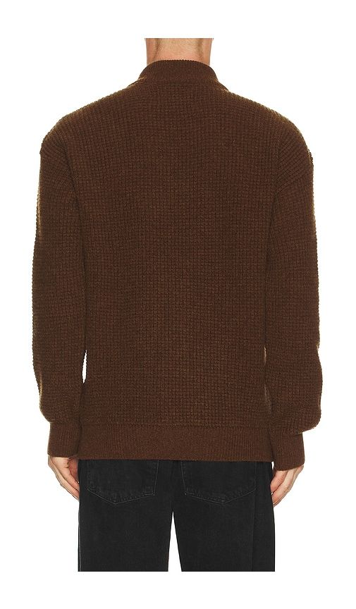 Gearstone Textured Knit Sweater in Brown. - size L (also in M) - Barbour - Modalova