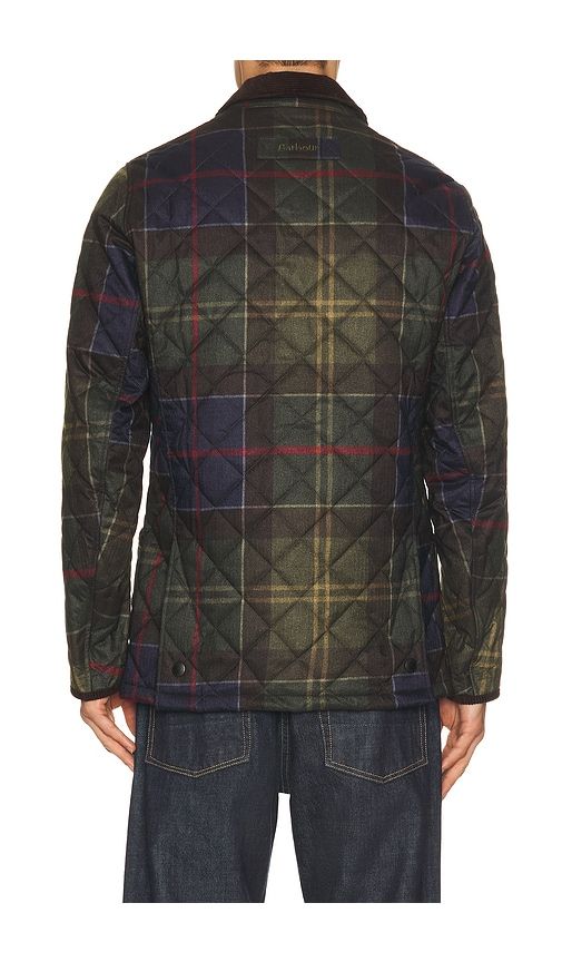 Icons Tartan Heritage Jacket in Green. - size L (also in M, S, XL/1X) - Barbour - Modalova