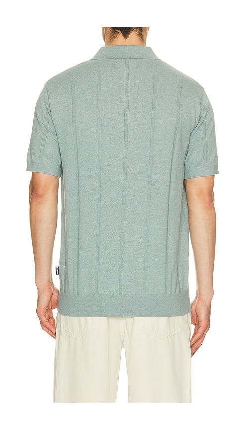 Wellburn Knitted Polo in Blue. - size L (also in M, XL/1X) - Barbour - Modalova