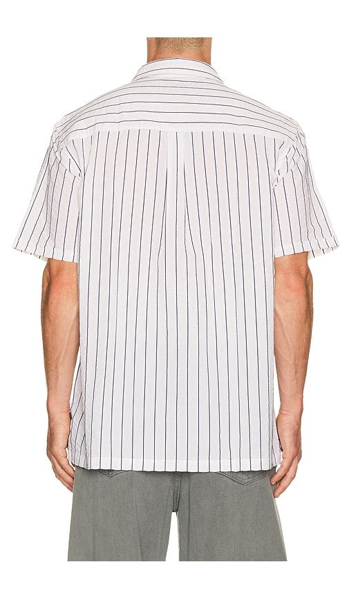 Park Seersucker Shirt in White. - size L (also in M, S, XL/1X) - Barbour - Modalova