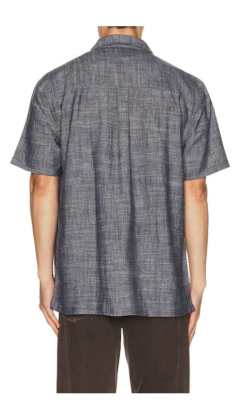 Bowston Linen Blend Summer Shirt in Blue. - size L (also in M, S, XL/1X) - Barbour - Modalova