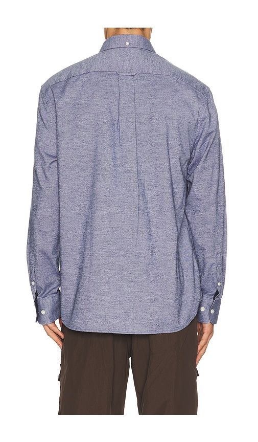 Nevis Authentic Textured Shirt in Blue. - size L (also in M, S, XL/1X) - Barbour - Modalova