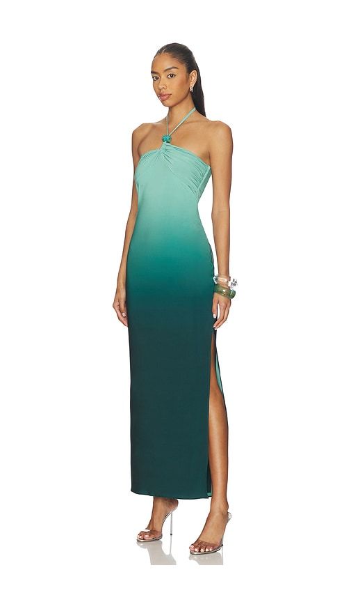 Bari Maxi Dress in Green, Blue. - size M (also in S, XL, XS) - Baobab - Modalova