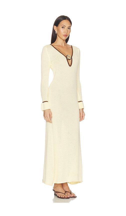 Muse Maxi Dress in Yellow. - size L (also in M, S, XL, XS) - Baobab - Modalova