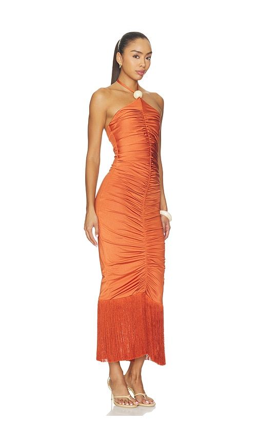 Zoe Maxi Dress in Orange. - size XS (also in S, M, L) - Baobab - Modalova