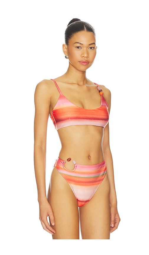 Itala Bikini Top in Orange. - size S (also in XS) - Baobab - Modalova