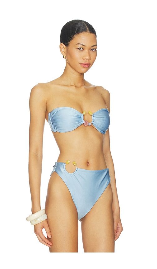 Nala Bikini Top in Blue. - size M (also in S, XL, XS) - Baobab - Modalova