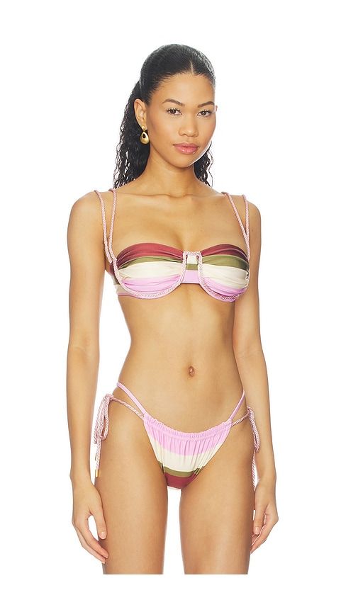 Lula Bikini Top in Pink. - size L (also in M, S, XS) - Baobab - Modalova