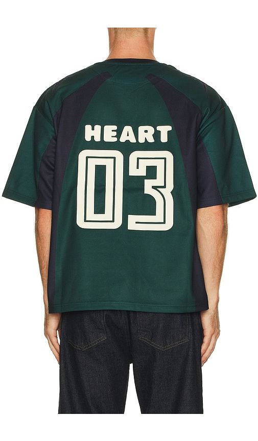 O-line Knit Jersey Tee in Dark Green. - size L (also in XL/1X) - Billionaire Boys Club - Modalova