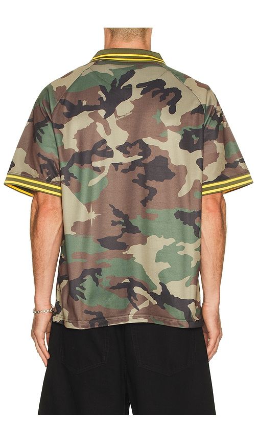 Camo Jersey in Green. - size L (also in S) - Billionaire Boys Club - Modalova