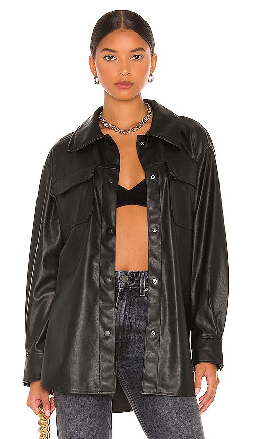 Faux Good Measure Shacket in . - size L (also in M, S, XL, XS) - Steve Madden - Modalova
