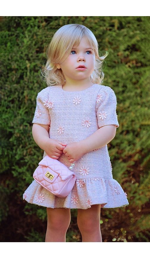Esra Daisy Boucle Dress in . Taglia 12-18mo. Also in 2yr, 3yr - Bardot Junior - Modalova
