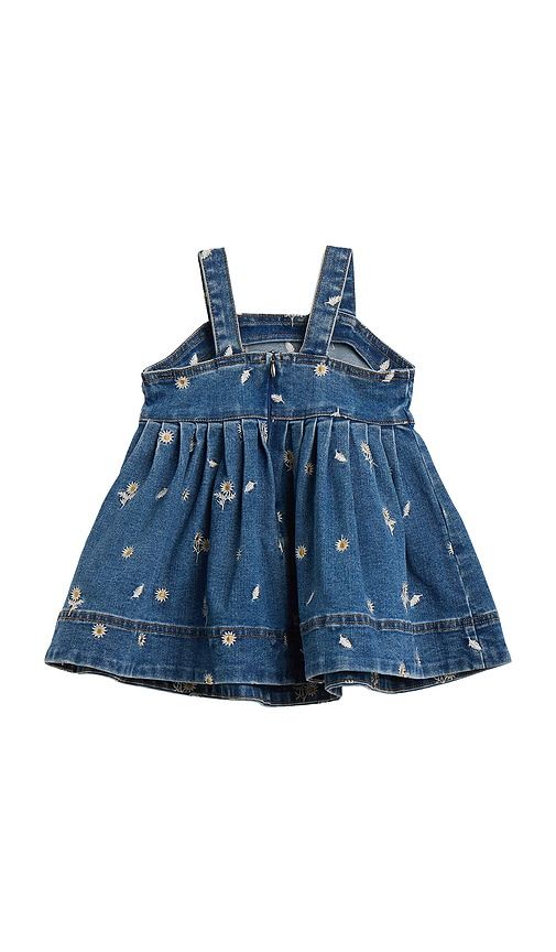 Catalina Daisy Denim Dress in Blue. - size 2yr (also in 3yr) - Bardot Junior - Modalova