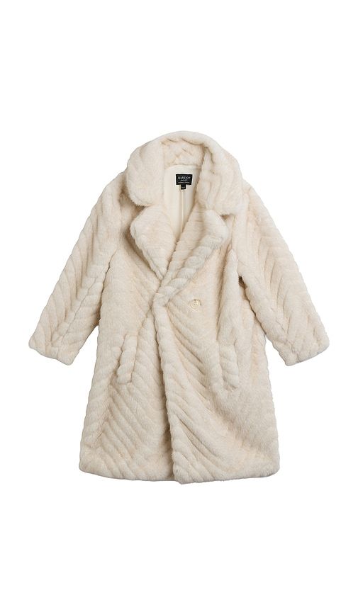 Letty Faux Fur Coat in . Taglia 4/5. Also in 6/7 - Bardot Junior - Modalova
