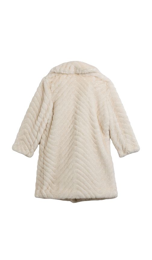 Letty Faux Fur Coat in . Taglia 4/5. Also in 6/7 - Bardot Junior - Modalova