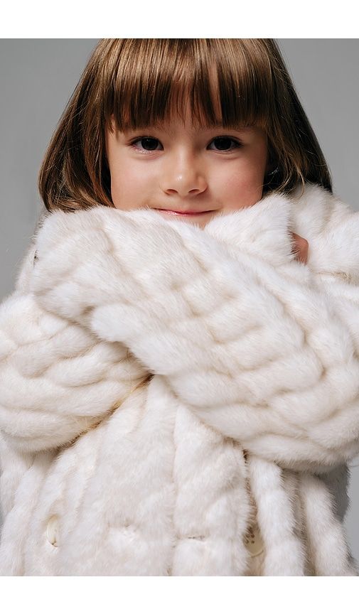 Letty Faux Fur Coat in . Size 4/5. Also in 6/7 - Bardot Junior - Modalova