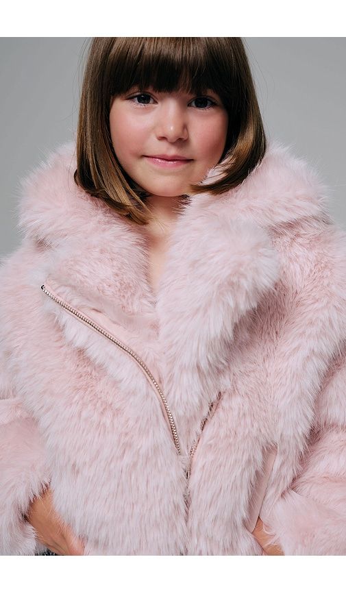 Jayden Faux Fur Jacket in . Size 4/5. Also in 6/7 - Bardot Junior - Modalova