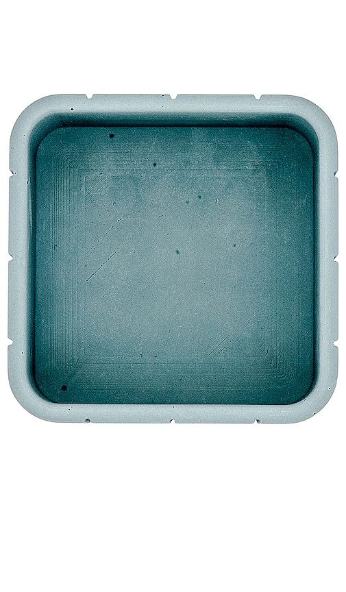 Tile Square Pot in Blue - Block Design - Modalova