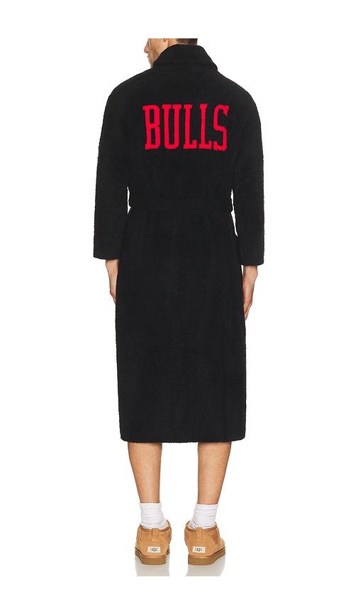 X NBA Chicago Bulls Cozychic Robe in Black. - size 0 (also in 1, 2, 3) - Barefoot Dreams - Modalova
