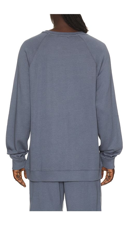 French Terry Sweatshirt in Blue. - size L (also in M, S, XL/1X) - Barefoot Dreams - Modalova