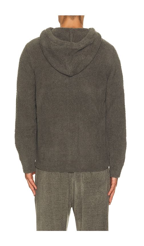 Cozychic Zip Up Hoodie in Green. - size L (also in M, S, XL/1X) - Barefoot Dreams - Modalova