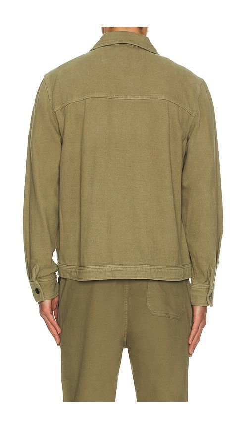 Brushed Twill Jacket in Army. - size M (also in S, XL/1X) - Barefoot Dreams - Modalova