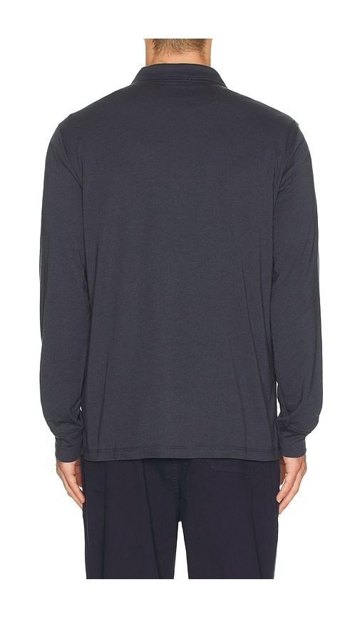 Triblend Button Down Shirt in Navy. - size L (also in M, S, XL/1X) - Barefoot Dreams - Modalova
