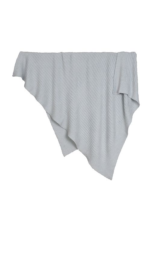 Kids Cozychic Light Ribbed Baby Blanket in Slate - Barefoot Dreams - Modalova