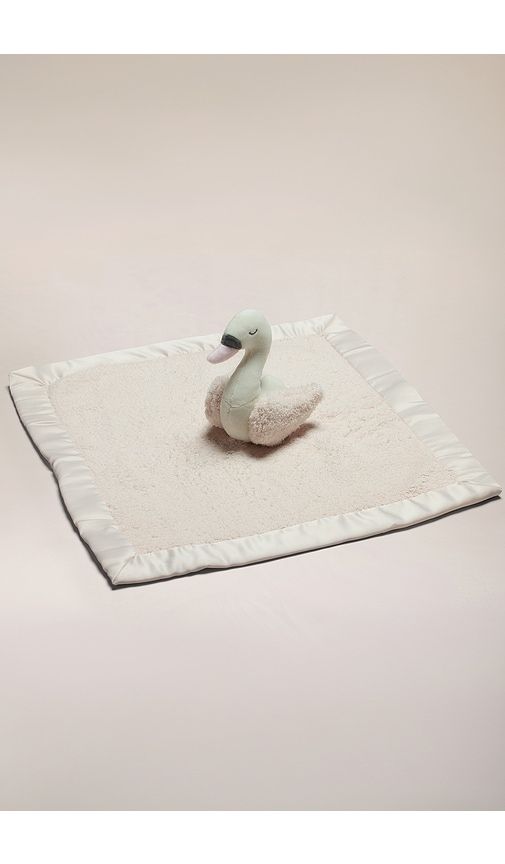 Kids Baby Swan Lovey in Multi - Barefoot Dreams - Modalova