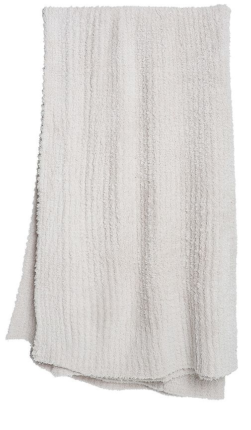 CozyChic Ribbed Throw in Cream - Barefoot Dreams - Modalova