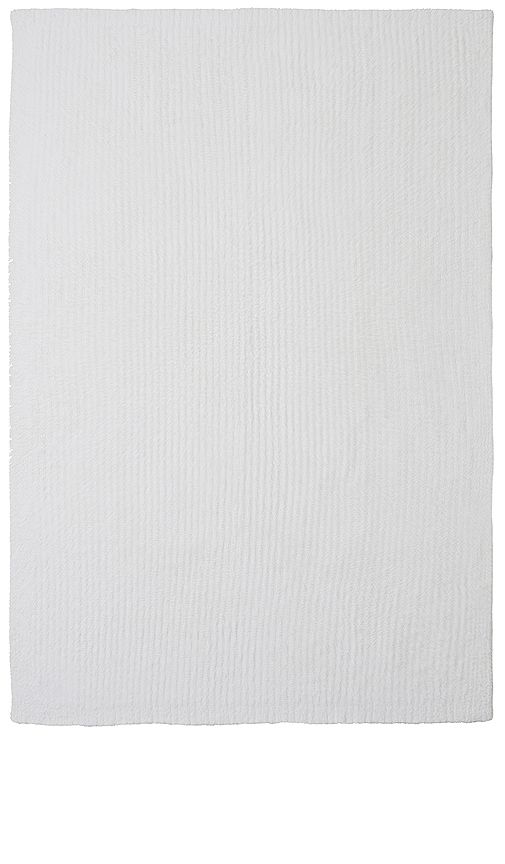 CozyChic Ribbed Throw in Cream - Barefoot Dreams - Modalova