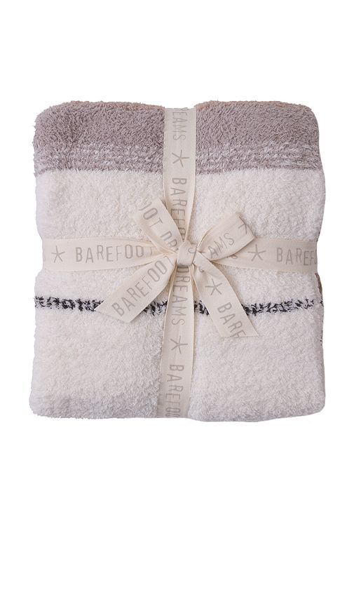CozyChic Ombre Sarape Throw in Brown - Barefoot Dreams - Modalova