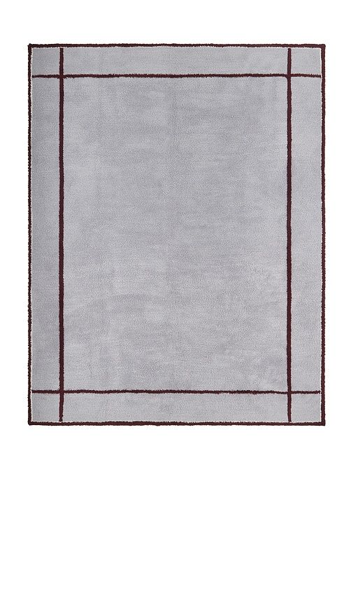 CozyChic Belmar Border Throw in Grey - Barefoot Dreams - Modalova