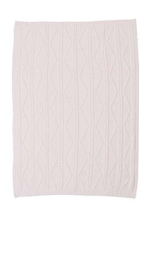 CozyChic Fisherman Cable Throw in - Barefoot Dreams - Modalova