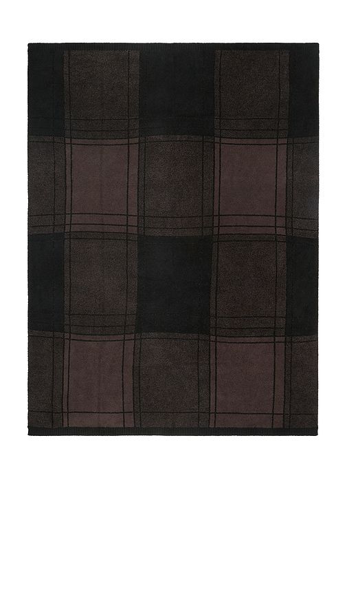 CozyChic Cotton Buffalo Plaid Throw in Brown - Barefoot Dreams - Modalova