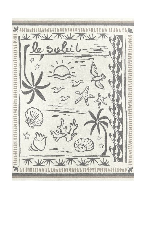 Cozychic Le Soleil Throw in Cream - Barefoot Dreams - Modalova