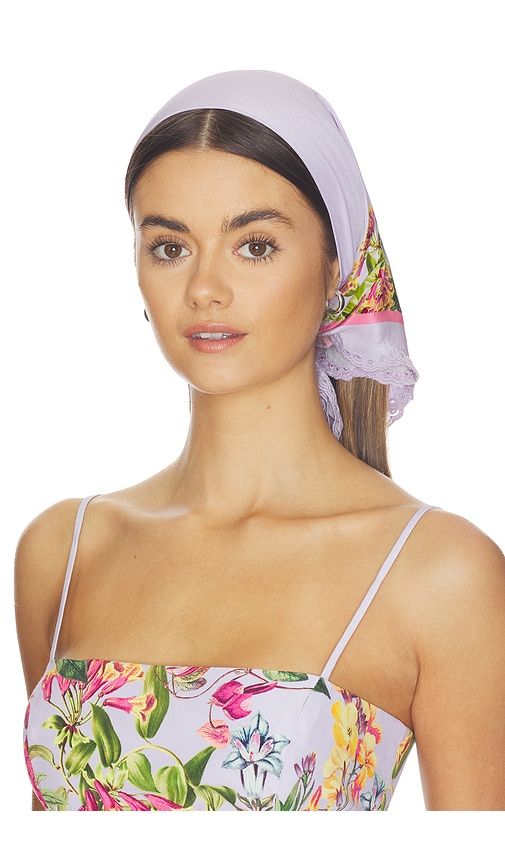 Scarf in Lavender - HEMANT AND NANDITA - Modalova