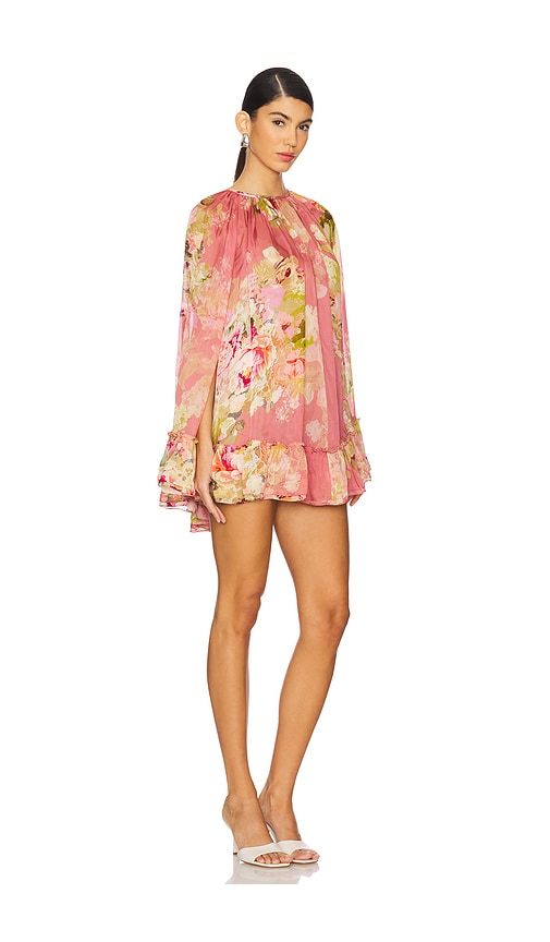 Mini Cape in Peach. - size S (also in XL) - HEMANT AND NANDITA - Modalova
