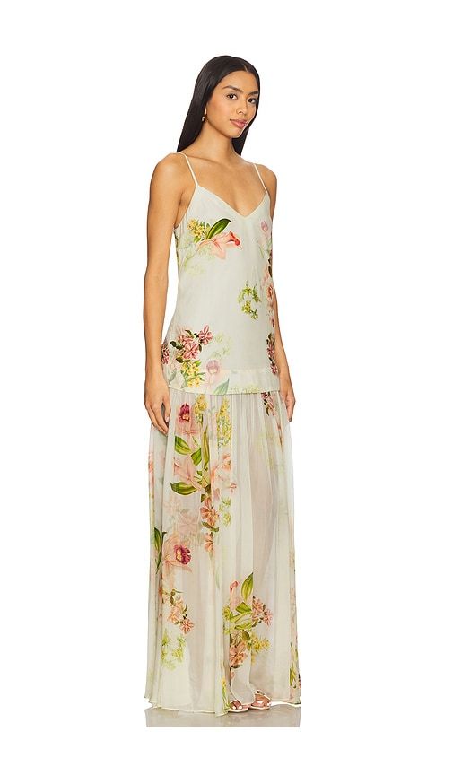 Maxi Dress in Neutral. - size L (also in M, S, XXS) - HEMANT AND NANDITA - Modalova