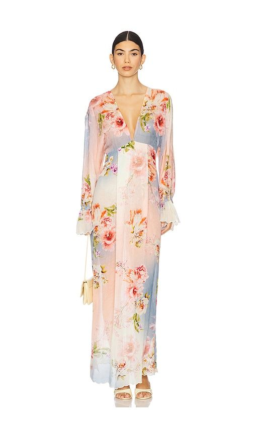 X REVOLVE Teien Caftan in Pink. - size S (also in XS) - HEMANT AND NANDITA - Modalova