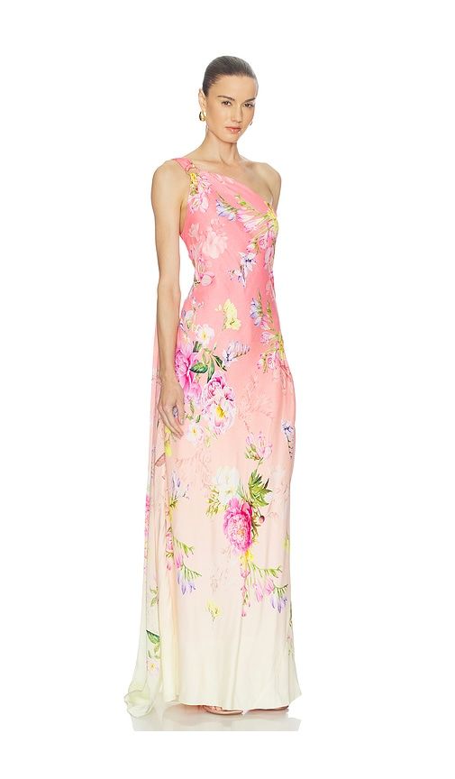 One Shoulder Sash Dress in Pink. - size M (also in S, XS) - HEMANT AND NANDITA - Modalova