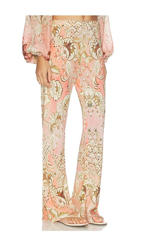 Pant in Coral. - size L (also in M, S, XS) - HEMANT AND NANDITA - Modalova