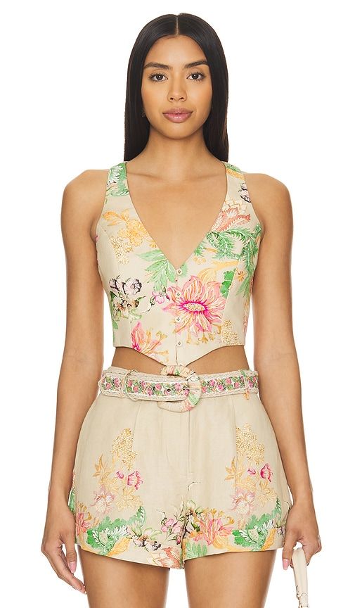X Revolve Pahi Linen Vest in . - size L (also in M, XS) - HEMANT AND NANDITA - Modalova