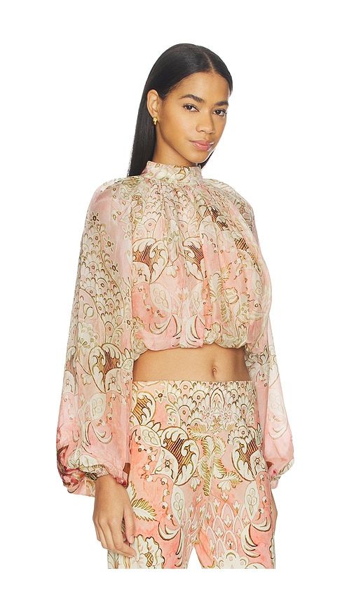 Top in Coral. - size L (also in M, S, XS) - HEMANT AND NANDITA - Modalova