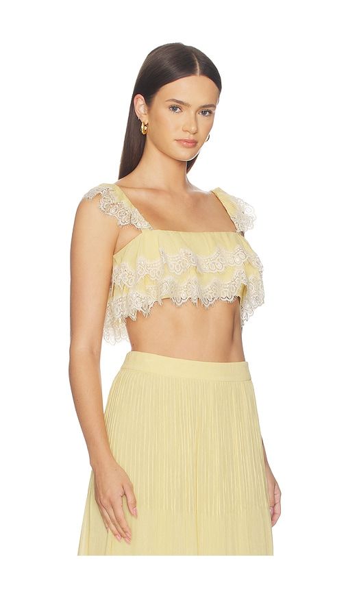 Ruffle Top in . - size L (also in M, S, XL, XS, XXS) - HEMANT AND NANDITA - Modalova