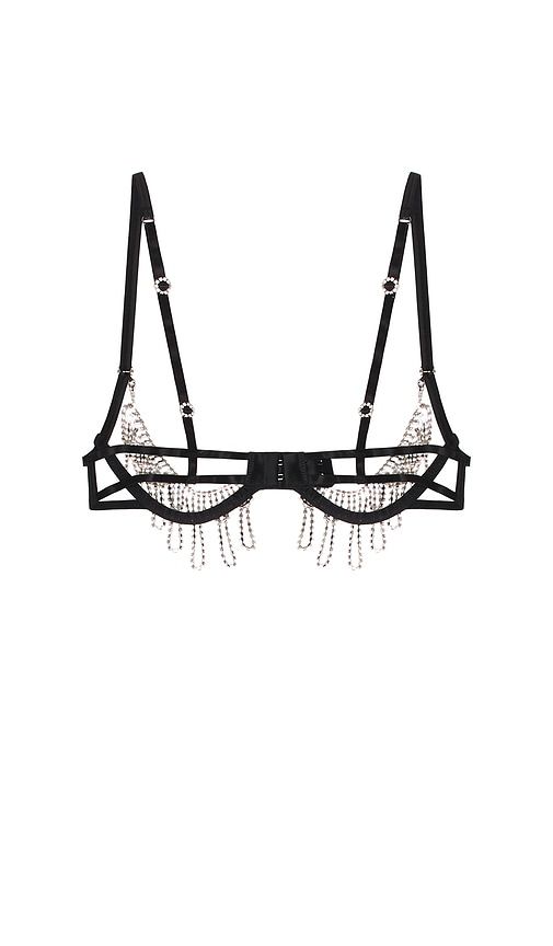 Estelle Open Wired Bra in Black. - size L (also in XL, XS) - BLUEBELLA - Modalova
