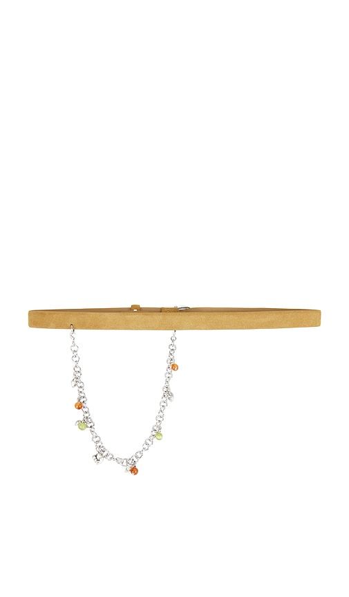 Naya Chain Belt in Olive. - size M/L (also in S/M) - Bec + Bridge - Modalova