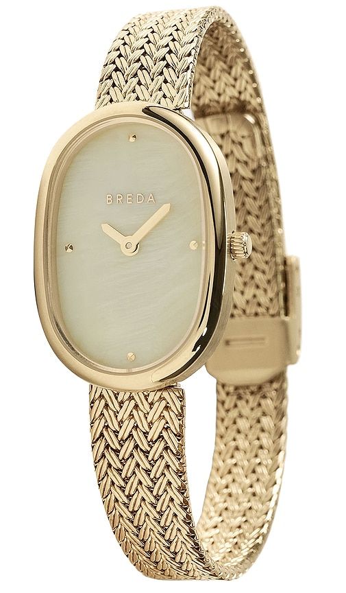 Breda Jane Watch in Metallic Gold - Breda - Modalova