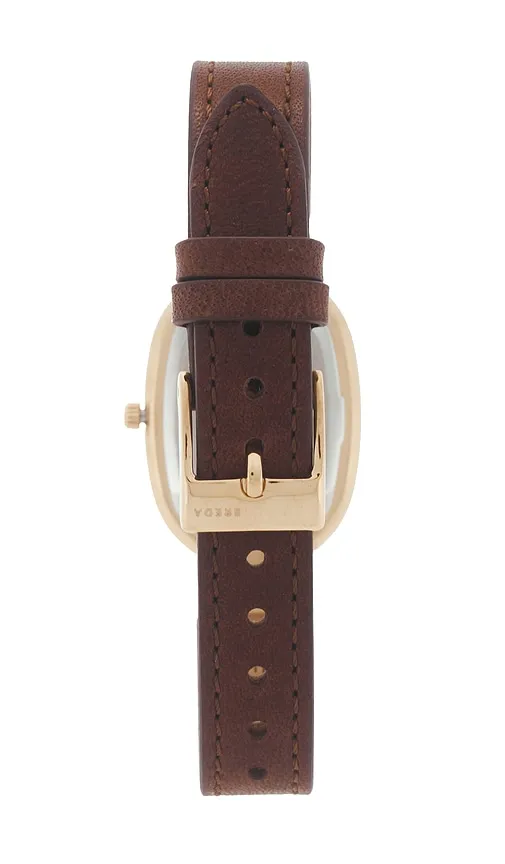 Breda Jane Leather Watch in Brown - Breda - Modalova